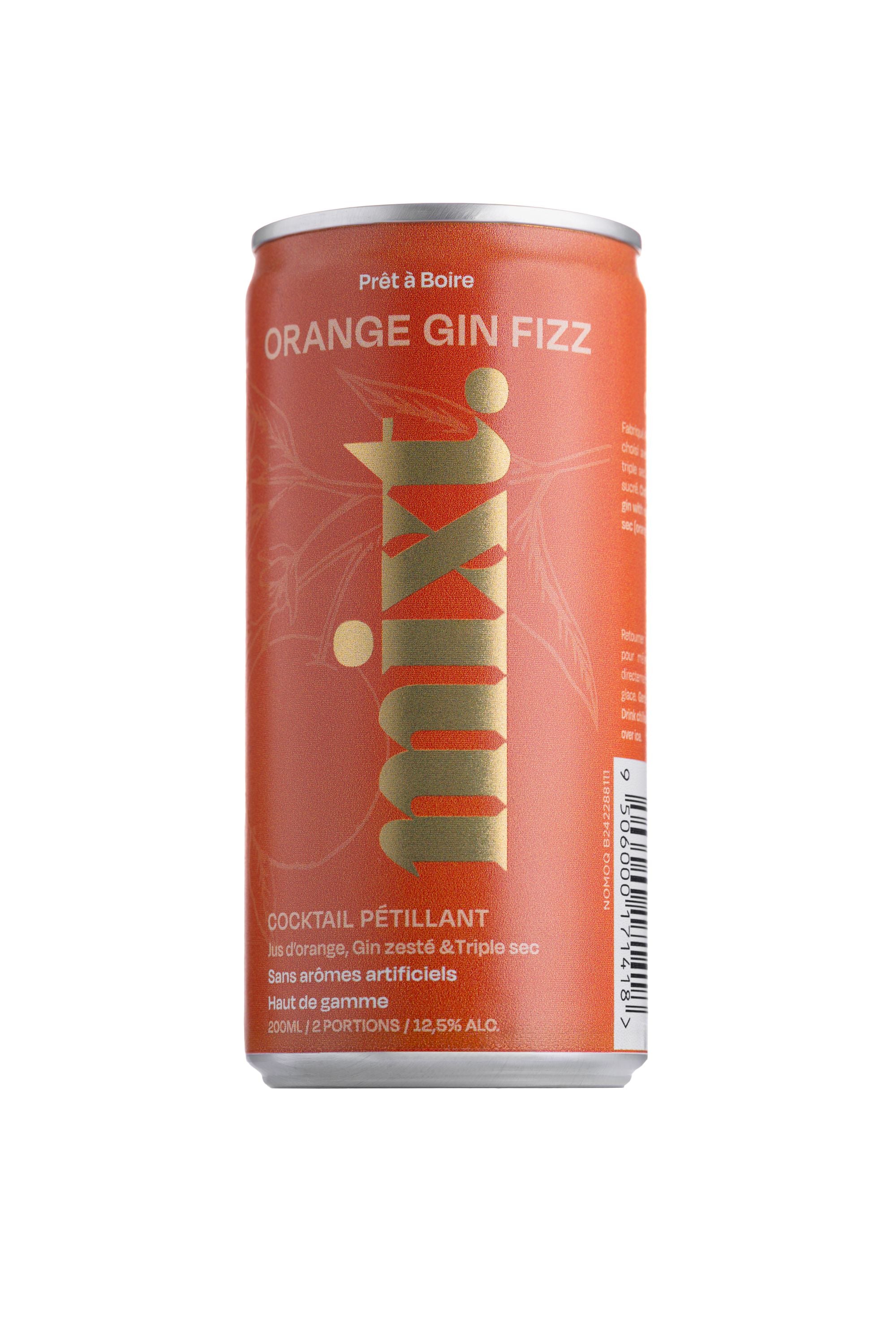 Orange Gin Fizz