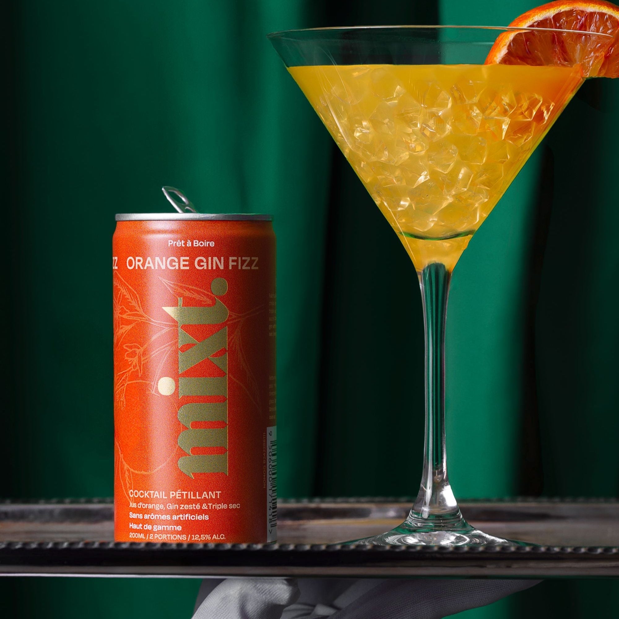 Orange Gin Fizz